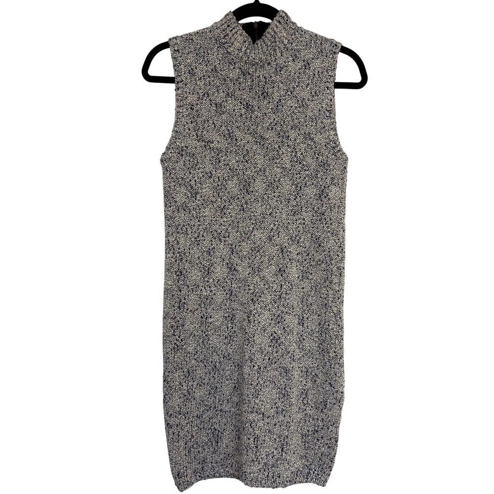 Forever 21 100% Cotton Knit Sweater Dress‎ Mock Neck Small